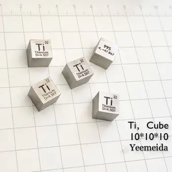 Titanium Cube Blue Color High Purity Element Collection Science Experiment 10x10x10mm for Research and Development Chemistry
Titanium Cube Blue Color High Purity Element Collection Science Experiment 10x10x10mm for Research and Development Chemistry