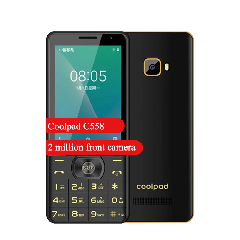 Coolpad C558 4G телефон 1 ГБ 8 MTK6739 1.5GH 3 5 дюймов 1800 мА/ч 2 миллиона фронтальная камера с