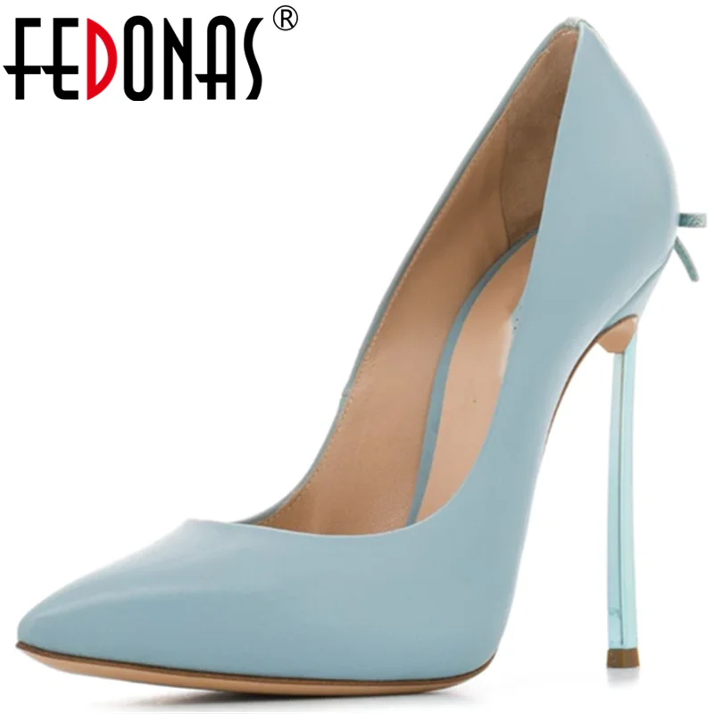 FEDONAS Classic New Spring Summer Concise Women High Heels Wedding Point Toe Shoes Elegant Fashion Butterfly Knot Shoes Woman
FEDONAS Classic New Spring Summer Concise Women High Heels Wedding Point Toe Shoes Elegant Fashion Butterfly Knot Shoes Woman
