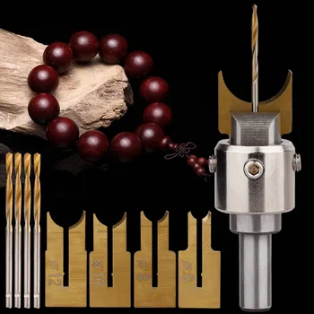 DIY Wooden Beads Making Kit Drills Bit Rosary Punching Milling Cutter Carbide Router Bit Ball Blade Drill Bits Woodworking Tools
DIY Wooden Beads Making Kit Drills Bit Rosary Punching Milling Cutter Carbide Router Bit Ball Blade Drill Bits Woodworking Tools