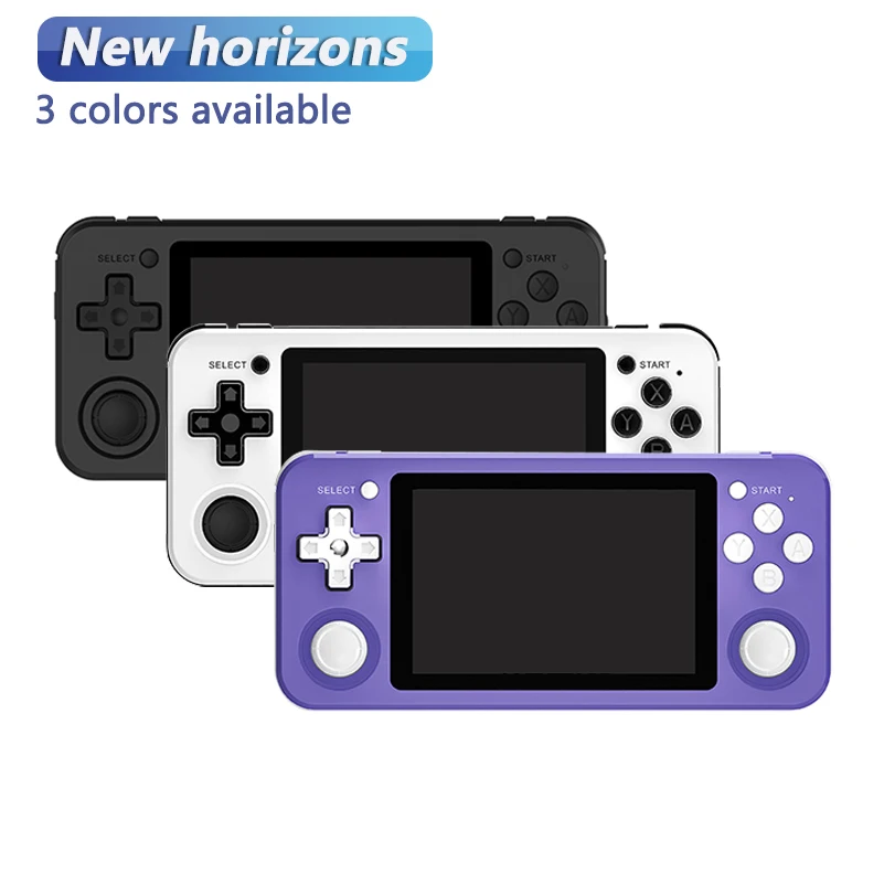 RG351P Retro Game Console 64G Open Source Linux System Handheld Game Console Dual 3D Rocker 3.5'' IPS Screen Built-in 2500 Games
RG351P Retro Game Console 64G Open Source Linux System Handheld Game Console Dual 3D Rocker 3.5'' IPS Screen Built-in 2500 Games