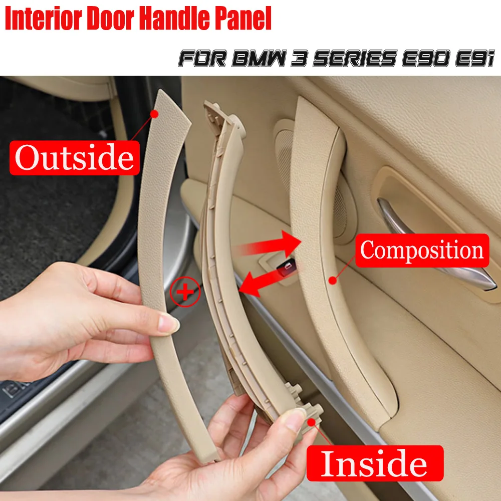 Interior Doors Inner Armrest Handle Panel Pull Trim Cover For BMW 3 series E90 316I 318D 318I E91 320i 323i 325d 51417230853
Interior Doors Inner Armrest Handle Panel Pull Trim Cover For BMW 3 series E90 316I 318D 318I E91 320i 323i 325d 51417230853