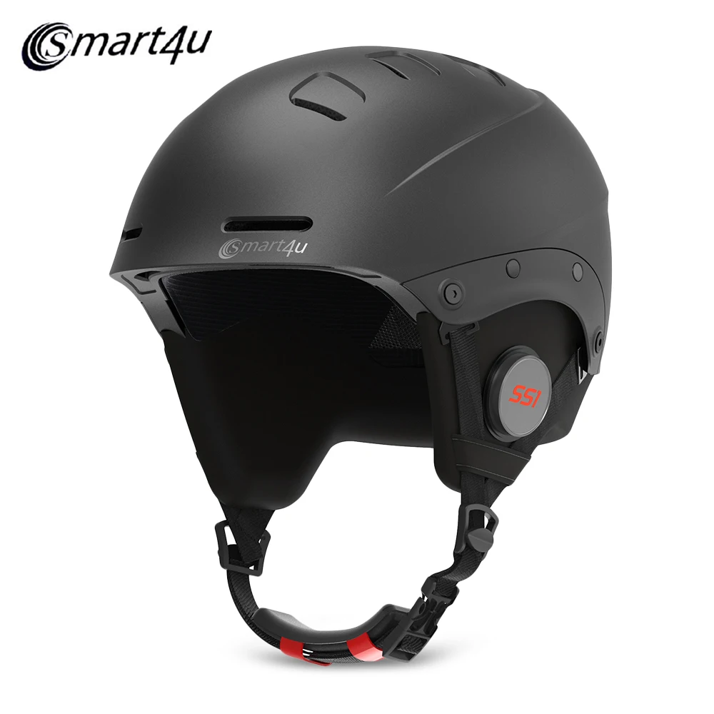 Smart4u Ski Cycling Helmet With IPX4 Waterproof Detachable Lining Bicycle Helmet Built-In Bluetooth Headset
Smart4u Ski Cycling Helmet With IPX4 Waterproof Detachable Lining Bicycle Helmet Built-In Bluetooth Headset
