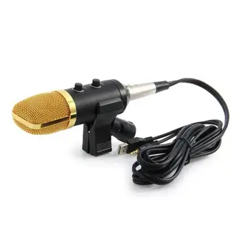 MK - F100TL USB Condenser Studio Sound Recording Microphone Built in Reverb Chip with Stand
MK - F100TL USB Condenser Studio Sound Recording Microphone Built in Reverb Chip with Stand