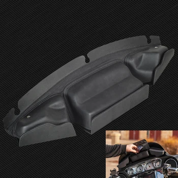 Black 3-Pockets Motorbike Fairing Windshield Bag Fits for Harley Electra Street Glide Touring Bike 2014-2018 Motorcycle 
Black 3-Pockets Motorbike Fairing Windshield Bag Fits for Harley Electra Street Glide Touring Bike 2014-2018 Motorcycle