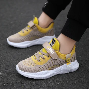 New Trend Casual Boy Youth Sneakers Off White Black Red Boy Spring Mesh Boy Running Shoes Breathable Children Sneakers
New Trend Casual Boy Youth Sneakers Off White Black Red Boy Spring Mesh Boy Running Shoes Breathable Children Sneakers