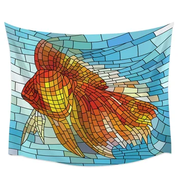 Goldfish Stitching Color Blocks New Tapestry Wall Home Decoration Tapestry Wall Hanging Bedroom Wall
Goldfish Stitching Color Blocks New Tapestry Wall Home Decoration Tapestry Wall Hanging Bedroom Wall
