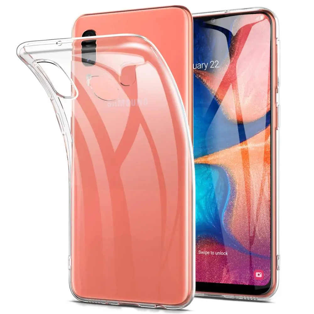 Transparent Mobile Phone Cases for Samsung Galaxy A20E Back Cover Soft TPU Clear Silicone 360 Protective SamsungA20E GalaxyA20E
Transparent Mobile Phone Cases for Samsung Galaxy A20E Back Cover Soft TPU Clear Silicone 360 Protective SamsungA20E GalaxyA20E