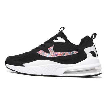 Air cushion mesh breathable plus size sports shoes Lace Up Sneakers for Men
Air cushion mesh breathable plus size sports shoes Lace Up Sneakers for Men