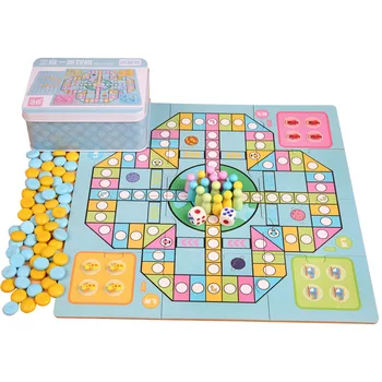 Multifunction Checker Games for Kids Adult Portable Wooden Toys Relieve Stress Wooden Aeroplane Chess Education Toy 
Multifunction Checker Games for Kids Adult Portable Wooden Toys Relieve Stress Wooden Aeroplane Chess Education Toy