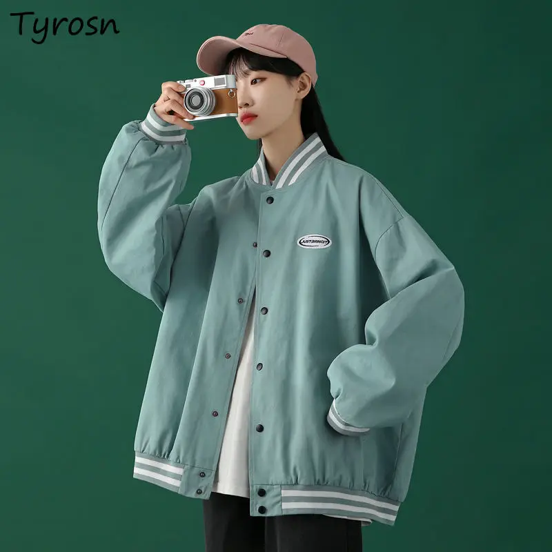 Jackets Women Single Breasted Vintage Casual Loose Japan Style Harajuku Coats Patchwork Stand Collar Outwear Streetwear Students
Jackets Women Single Breasted Vintage Casual Loose Japan Style Harajuku Coats Patchwork Stand Collar Outwear Streetwear Students