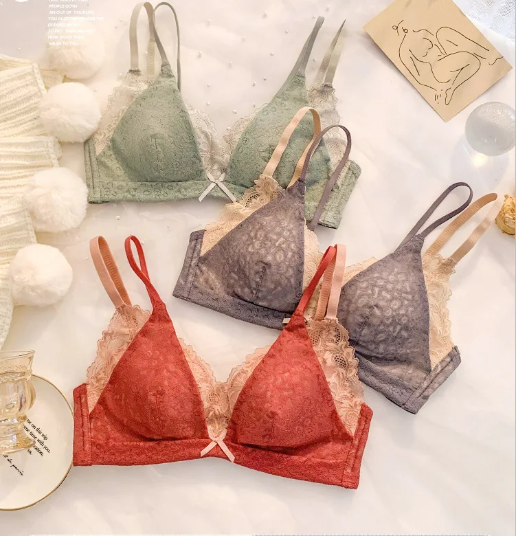 Комплект с бюстгальтером для французских девушек без косточек, с большой грудью и сексуальным кружевным бюстгальтером с маленькой грудью на топе
Комплект с бюстгальтером для французских девушек без косточек, с большой грудью и сексуальным кружевным бюстгальтером с маленькой грудью на топе