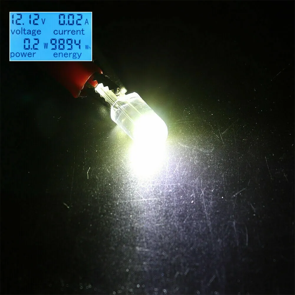 DC 12V T10 COB Light Bulbs Dome Car Interior For W5W 168 LED Map Reading White 6000K Approx. 24x9x8 Mm Durable New Useful
DC 12V T10 COB Light Bulbs Dome Car Interior For W5W 168 LED Map Reading White 6000K Approx. 24x9x8 Mm Durable New Useful