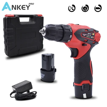 12v Electric Screwdriver Power Tools Cordless Drill Electric Drill Electric Mini Drill 2 Batteries Screwdriver Electric Drilling
12v Electric Screwdriver Power Tools Cordless Drill Electric Drill Electric Mini Drill 2 Batteries Screwdriver Electric Drilling