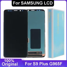 Original pour Samsung s9 plus G965F LCD écran tactile numériseur pour Samsung GALAXY S9 Plus G965 g9650 AMOLED écran lcd=