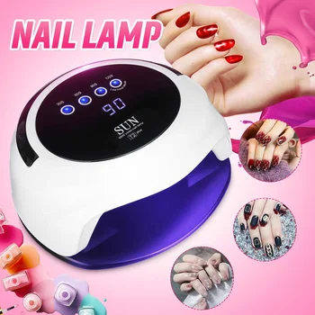 Nail Lamp 98W UV LED Nail Dryer for CuringS Gels Polish With Smart Sensors Manicure Nail Art Salon Equipment Brand New
Nail Lamp 98W UV LED Nail Dryer for CuringS Gels Polish With Smart Sensors Manicure Nail Art Salon Equipment Brand New