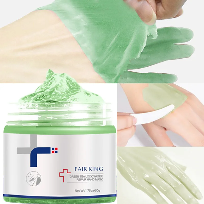 Green Tea Hand Mask Whitening Moisturizing Wax Hand Mask Repair Exfoliating Callus Film Anti-Aging Skin Hand Film Hand Care 50g
Green Tea Hand Mask Whitening Moisturizing Wax Hand Mask Repair Exfoliating Callus Film Anti-Aging Skin Hand Film Hand Care 50g