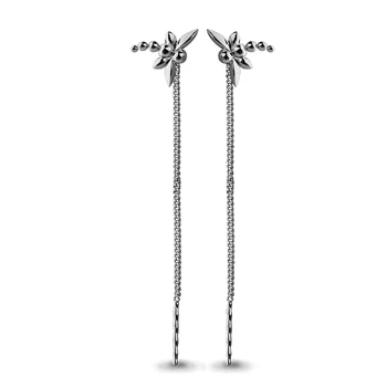 Earrings long AQUAMARINE without inserts Silver 925
Earrings long AQUAMARINE without inserts Silver 925