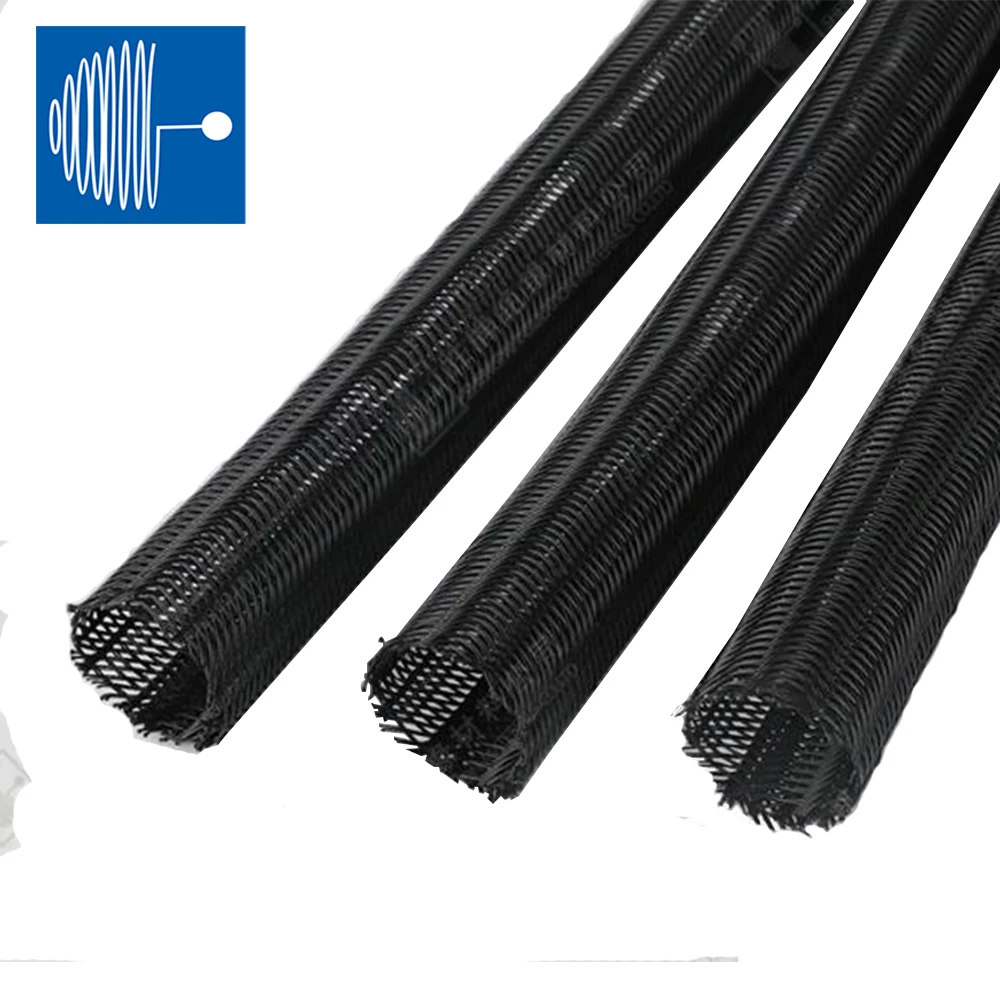 TRIUMPHCABLE 60MM 70MM 80MM Nylon 5m PET braided mesh tube snake skin mesh wear-resistant flame-retardant mesh telescopic sleeve
TRIUMPHCABLE 60MM 70MM 80MM Nylon 5m PET braided mesh tube snake skin mesh wear-resistant flame-retardant mesh telescopic sleeve