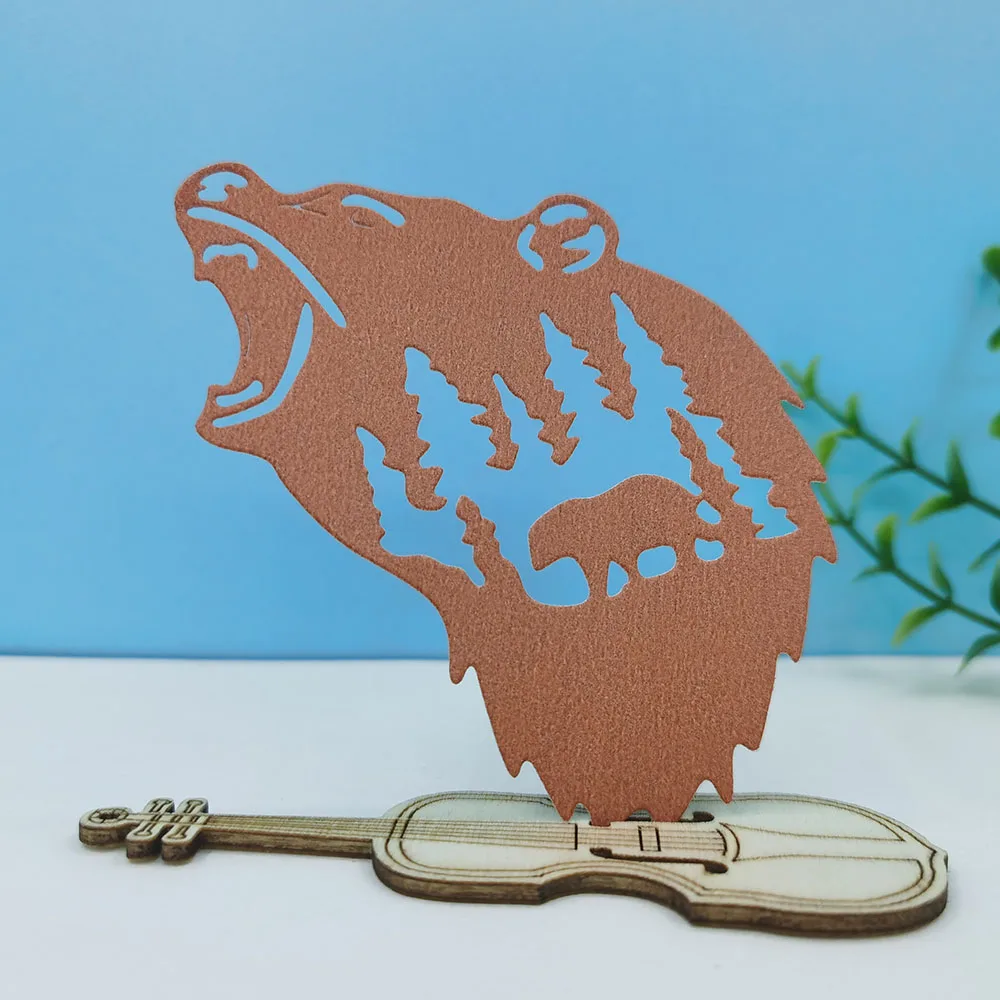 Roaring Bear Metal Dies For Card Making New Photo Album Scrapbooking Craft Supplies Craft Paper Molds Metal Cutting Dies
Roaring Bear Metal Dies For Card Making New Photo Album Scrapbooking Craft Supplies Craft Paper Molds Metal Cutting Dies