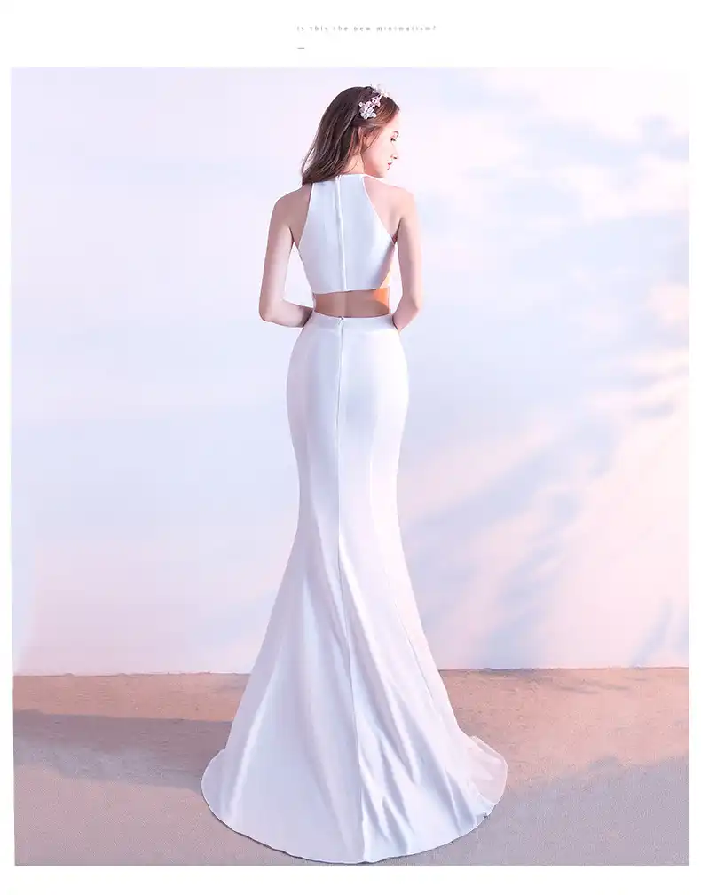 2021 размера плюс Robe De Soiree банкет длинное платье сексуальное Разделение А силуэта