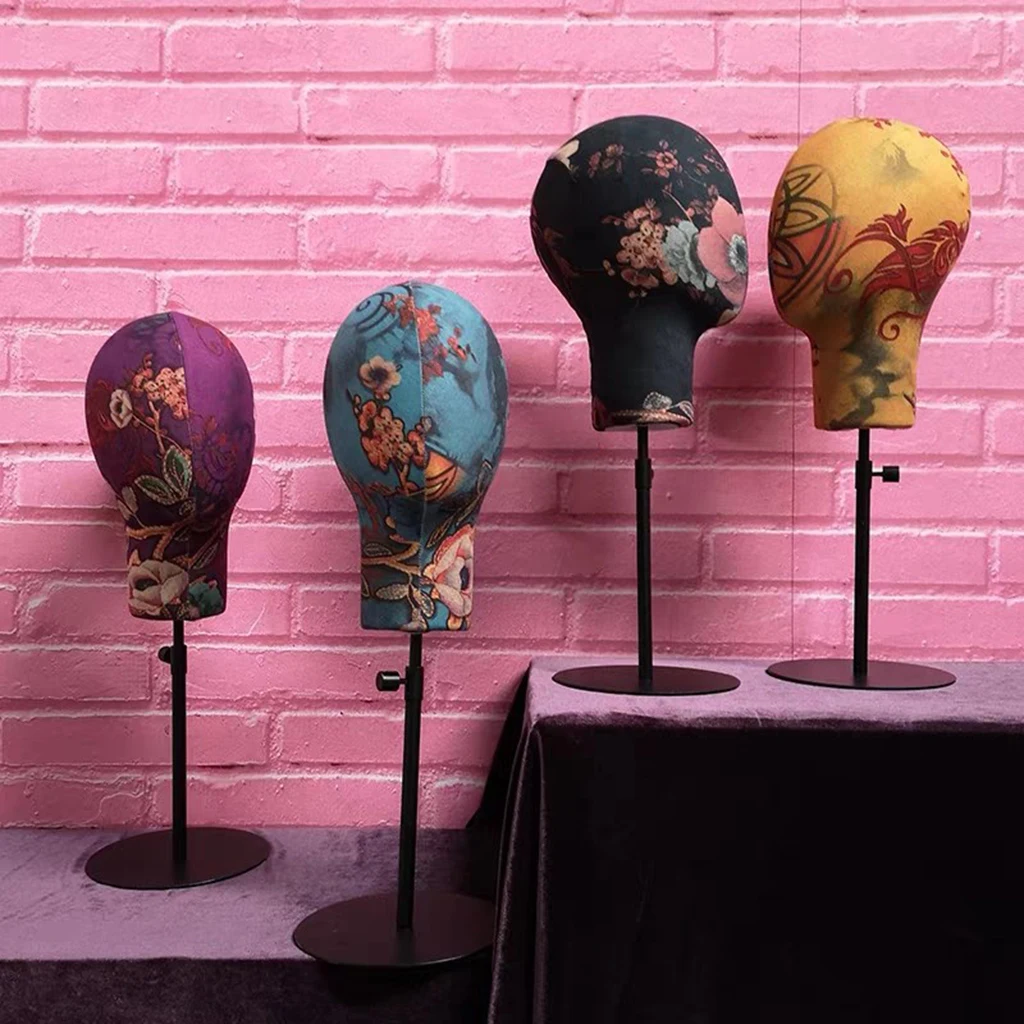 Detachable Hat Hair Wig Making Holder Display Stand Mannequin Head for Salon Detachable Hat Hair Wig Making Holder Display Stand Mannequin Head for Salon