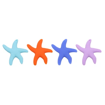 Silicone Baby Teether BPA Free Dancing Starfish Silicone Teether Beads Chewing Baby Teething Pendant Tooth Training Toys
Silicone Baby Teether BPA Free Dancing Starfish Silicone Teether Beads Chewing Baby Teething Pendant Tooth Training Toys