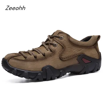 Men's Tactical Boots Genuine Leather Outdoor Breathable Sneakers Mountain Hiking Shoes Hunting Boots botas tacticas hombre
Men's Tactical Boots Genuine Leather Outdoor Breathable Sneakers Mountain Hiking Shoes Hunting Boots botas tacticas hombre