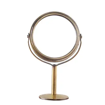 Korean Metal Mirror Makeup Mirror Dressing Mirrors Desktop Rotating1:2 Magnification Function women Make up tools
Korean Metal Mirror Makeup Mirror Dressing Mirrors Desktop Rotating1:2 Magnification Function women Make up tools