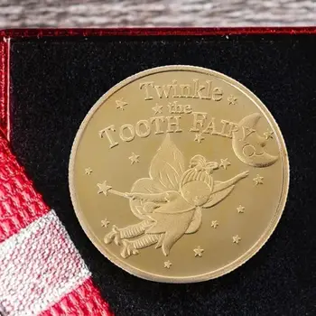 Non-currency Elf Pattern Coin Tooth Fairy Gold Plated Coin Commemorative Coins Creative Collectible Gifts Decoration
Non-currency Elf Pattern Coin Tooth Fairy Gold Plated Coin Commemorative Coins Creative Collectible Gifts Decoration