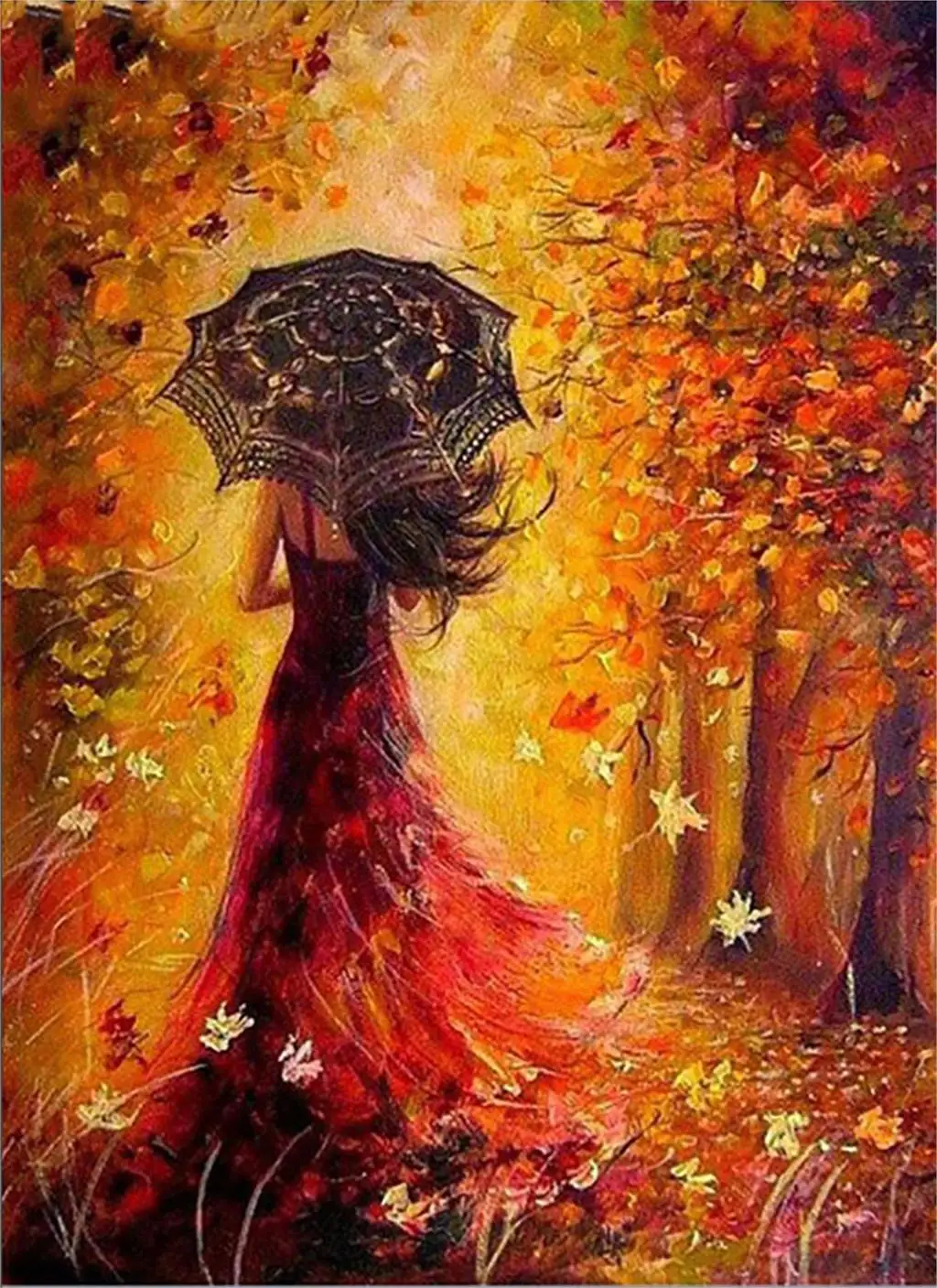 L1566 Oil Umbrella for Women's cross stitch Oil painting 11/ 14ct /16/28/27CT cloth cotton thread embroidery handmade needlework
L1566 Oil Umbrella for Women's cross stitch Oil painting 11/ 14ct /16/28/27CT cloth cotton thread embroidery handmade needlework