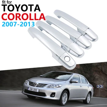 Door Handle Car Accessories for Toyota Corolla E140 E150 2007~2013 Chrome Handle Cover Trim Set Car Stickers 2012 2010 2009
Door Handle Car Accessories for Toyota Corolla E140 E150 2007~2013 Chrome Handle Cover Trim Set Car Stickers 2012 2010 2009