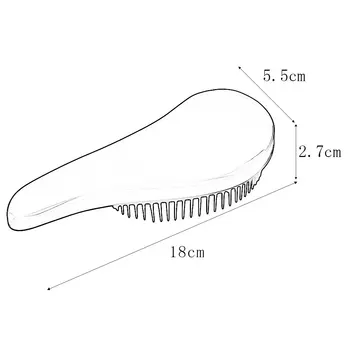 Mini Magic Handle Tangle Detangling Comb Shower Hair Brush Salon Styling Tamer Tool Home Professional Use For Salon
Mini Magic Handle Tangle Detangling Comb Shower Hair Brush Salon Styling Tamer Tool Home Professional Use For Salon