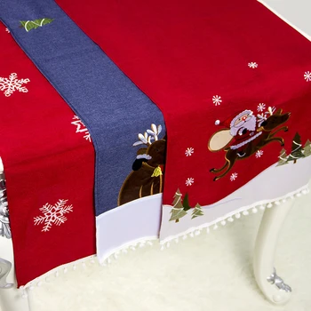 Christmas Table Cloth Mat Santa Claus Embroidery Christmas Flag Home Tablecloth 71*16 inch EverChic Living Supplies Store
Christmas Table Cloth Mat Santa Claus Embroidery Christmas Flag Home Tablecloth 71*16 inch EverChic Living Supplies Store