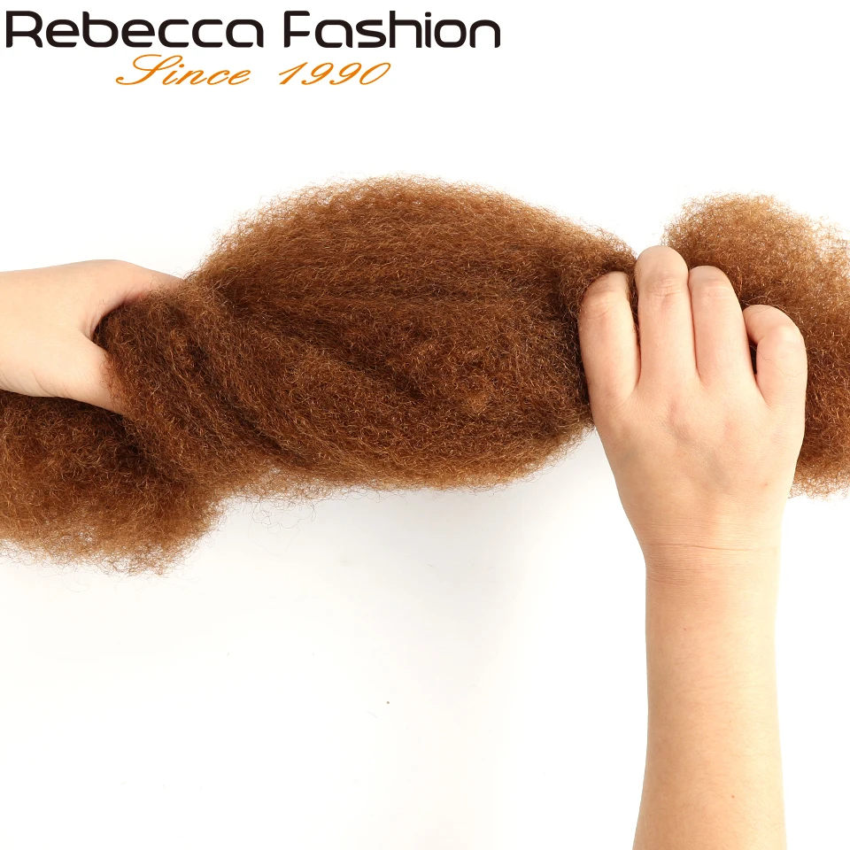 Rebecca Fashion Mongolian Remy Hair Afro kinky Bulk Human Hair For Braiding 1 Bundle 50g/pc Natural Color Braids Hair No Weft 36 Mallzona Hbeefe062c5cc4d4495449979ab4d72e0f Rebecca Fashion Mongolian Remy Hair Afro kinky Bulk Human Hair For Braiding 1 Bundle 50g/pc Natural Color Braids Hair No Weft Mallzona