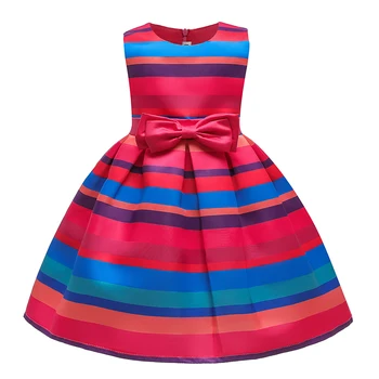 2020 New Girls Dress Girls Clothes Princess Dress Children Rainbow Striped Dress Children Clothing For Party For 3-10 Years Old
2020 New Girls Dress Girls Clothes Princess Dress Children Rainbow Striped Dress Children Clothing For Party For 3-10 Years Old