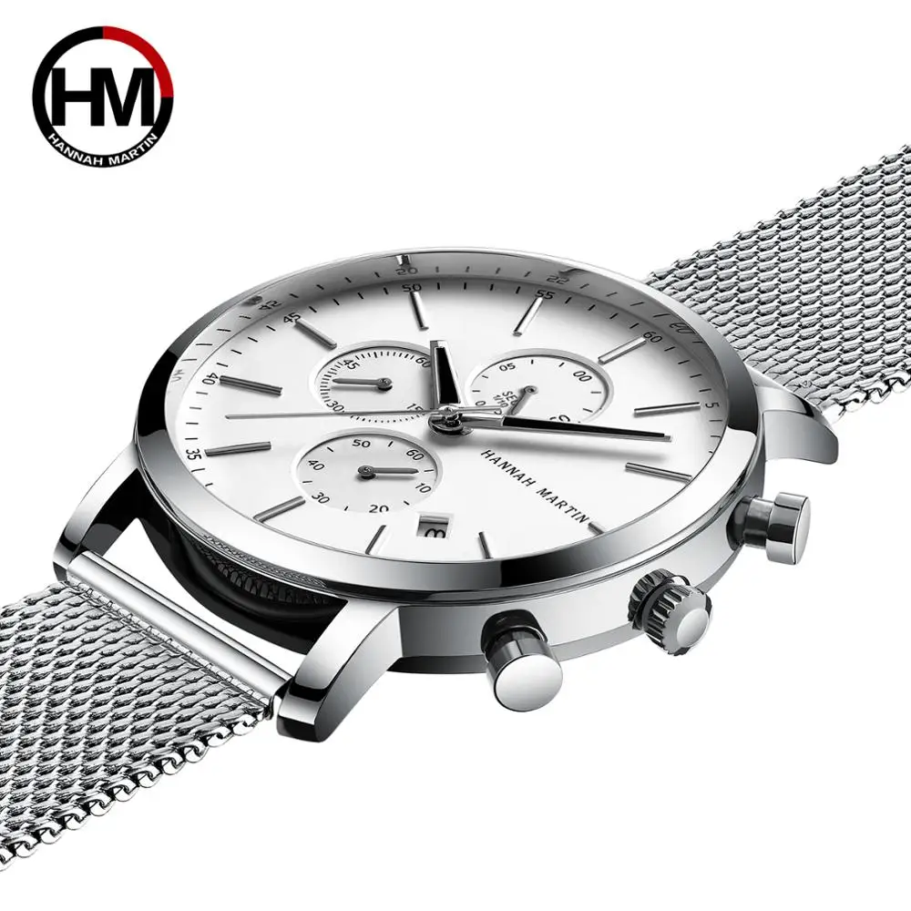 Мужские часы Лидирующий бренд Модные многофункциональные маленькие циферблаты