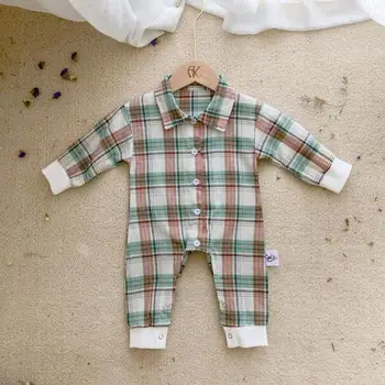 Autumn New Baby Girl Boy Clothes Newborn Long Sleeve Plaid Romper Baby Girl Boy Cotton Soft Cartoon Jumpsuit Overall Outfits
Autumn New Baby Girl Boy Clothes Newborn Long Sleeve Plaid Romper Baby Girl Boy Cotton Soft Cartoon Jumpsuit Overall Outfits