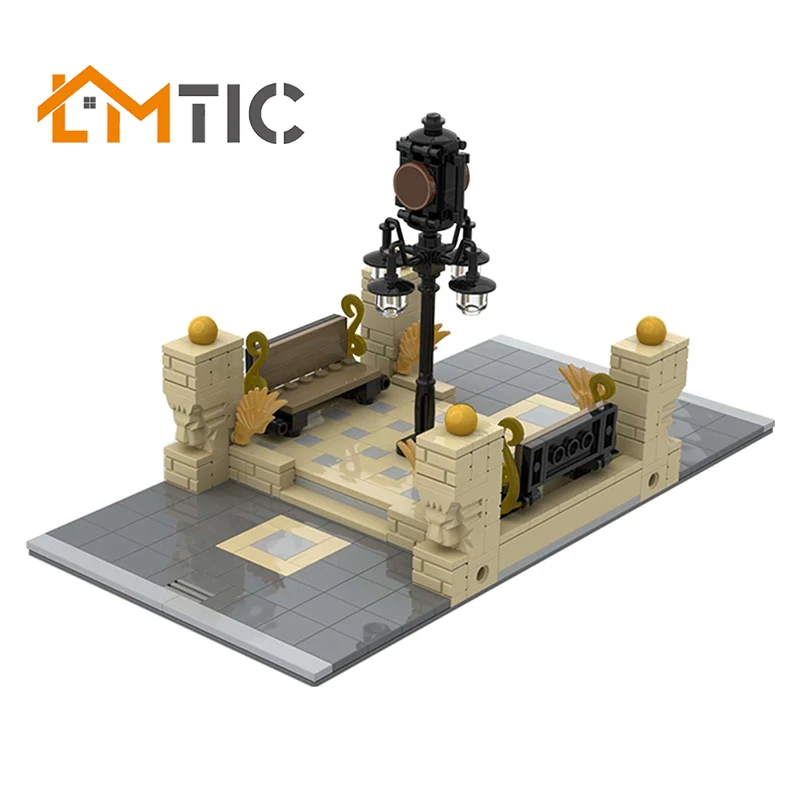 BuildMOC-41731 Clock Square In Modular Cities Building Blocks Diy 348pcs Bricks Educational Christmas Gift For Children Kids
BuildMOC-41731 Clock Square In Modular Cities Building Blocks Diy 348pcs Bricks Educational Christmas Gift For Children Kids