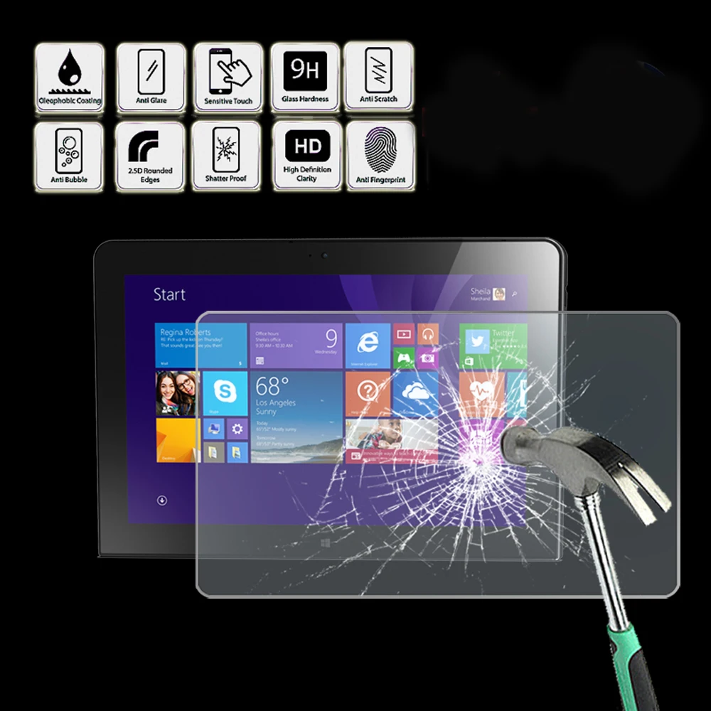 For Lenovo ThinkPad 10 - Tablet Tempered Glass Screen Protector Cover HD Quality Screen Film Protector Guard Cover
For Lenovo ThinkPad 10 - Tablet Tempered Glass Screen Protector Cover HD Quality Screen Film Protector Guard Cover