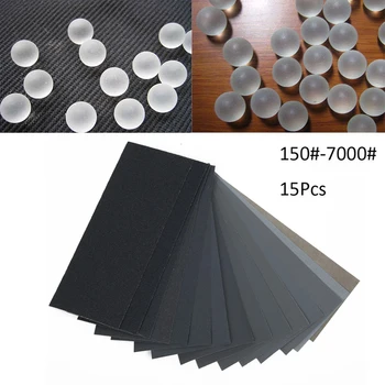 15pcs 150-7000 Grit Wet And Dry Sand Paper Sandpaper Polishing For Car Repairing Fixing
15pcs 150-7000 Grit Wet And Dry Sand Paper Sandpaper Polishing For Car Repairing Fixing