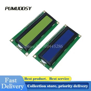 1PCS LCD1602 LCD monitor 1602 5V Blue Screen White Code Blacklight 16x2 Character LCD Display Module HD44780 1602A Wholesale
1PCS LCD1602 LCD monitor 1602 5V Blue Screen White Code Blacklight 16x2 Character LCD Display Module HD44780 1602A Wholesale