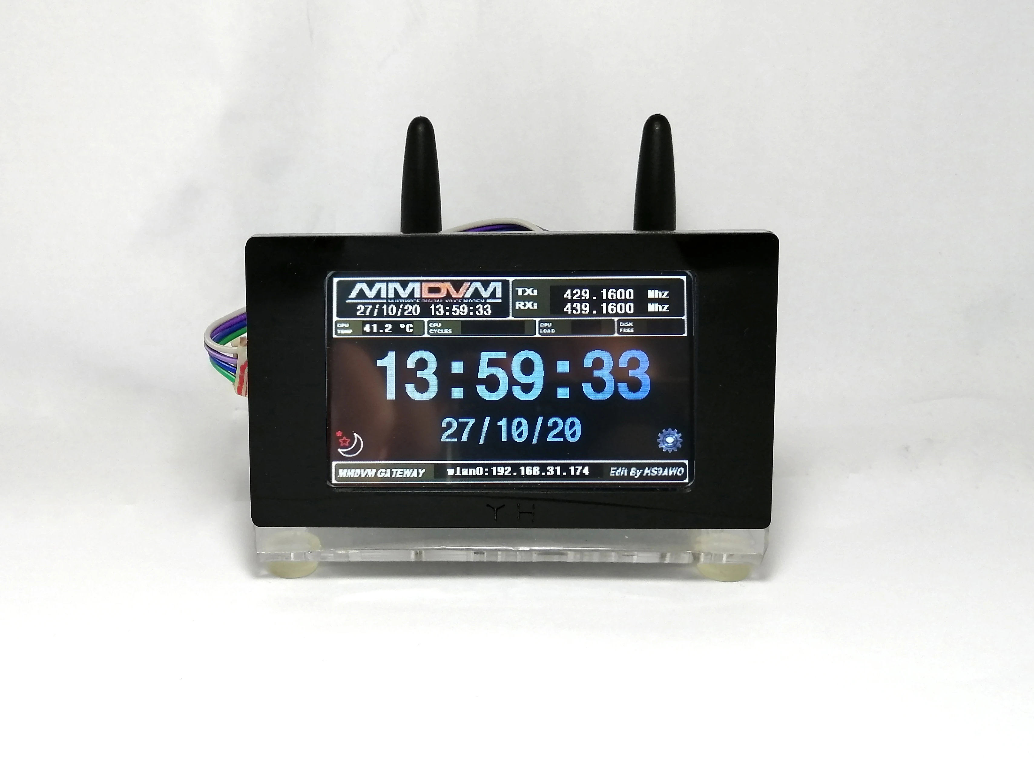 MMDVM Hotspot UHF VHF + 3,5 "ЖК-дисплей + Raspberry Pi 0 W + чехол + аккумулятор для DMR D-Star YSF(C4FM) P25 NXDN POCSAG
MMDVM Hotspot UHF VHF + 3,5 "ЖК-дисплей + Raspberry Pi 0 W + чехол + аккумулятор для DMR D-Star YSF(C4FM) P25 NXDN POCSAG