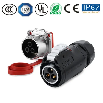 Waterproof Connector Conductor Cable Plug Socket M24 3-24 Pin Dust-proof Connector High Performance Engineering Plastics+Metal
Waterproof Connector Conductor Cable Plug Socket M24 3-24 Pin Dust-proof Connector High Performance Engineering Plastics+Metal