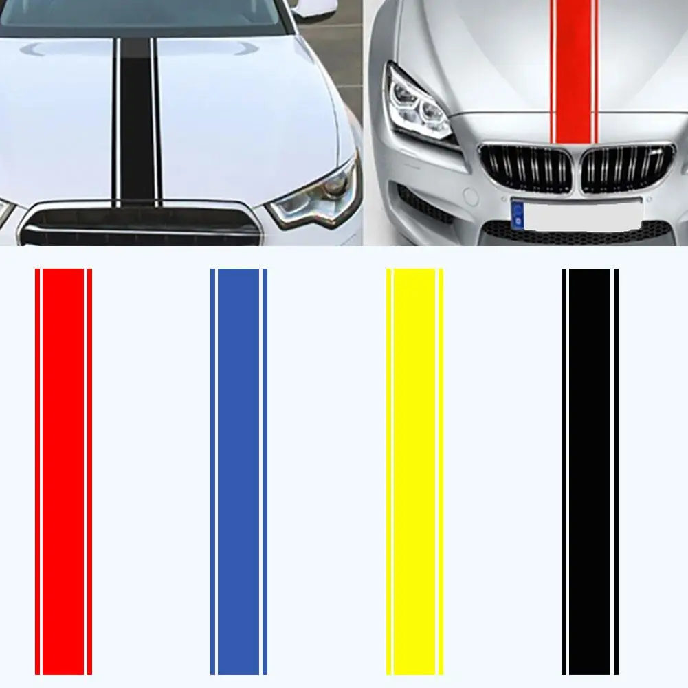 80% HOT SALES!!! Racing Stripe Sporty Car-Styling Vehicle Hood Reflective Decals Sticker Decor
80% HOT SALES!!! Racing Stripe Sporty Car-Styling Vehicle Hood Reflective Decals Sticker Decor