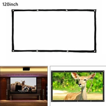 120 Inch Waterproof Folded Home Theater Portable Screen 16:9 Projection Screen Polyester Travel Ultra-Thin Projection Screen
120 Inch Waterproof Folded Home Theater Portable Screen 16:9 Projection Screen Polyester Travel Ultra-Thin Projection Screen