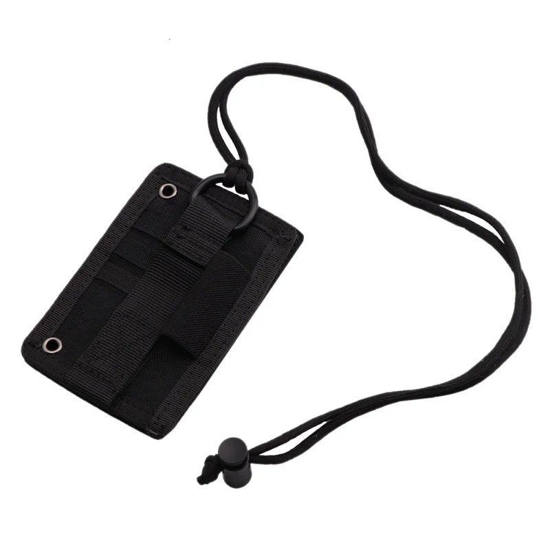Military Enthusiasts Tactical ID Card Holder Organizer Patch Badge Holder With Neck Lanyard Black Running Bags High Quality
Military Enthusiasts Tactical ID Card Holder Organizer Patch Badge Holder With Neck Lanyard Black Running Bags High Quality