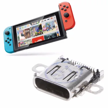 Brand Durable DC Charging Port Type C Charger Socket Replacement For Nintendo Switch Console Game Accessories Part Replacement
Brand Durable DC Charging Port Type C Charger Socket Replacement For Nintendo Switch Console Game Accessories Part Replacement