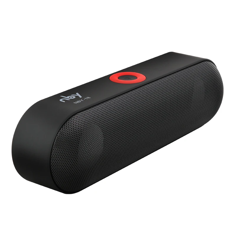 NBY S18 Portable Bluetooth Speaker with Dual Driver Loudspeaker,12 Hours Playtime,HD Audio Subwoofer Wireless Speakers with Mic
NBY S18 Portable Bluetooth Speaker with Dual Driver Loudspeaker,12 Hours Playtime,HD Audio Subwoofer Wireless Speakers with Mic