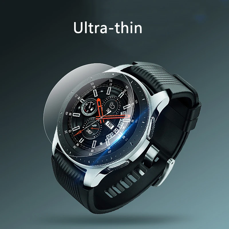 Фото Защитная пленка премиум класса для Samsung Galaxy Watch 46 мм 42 закаленное стекло 2.5D Gear S3